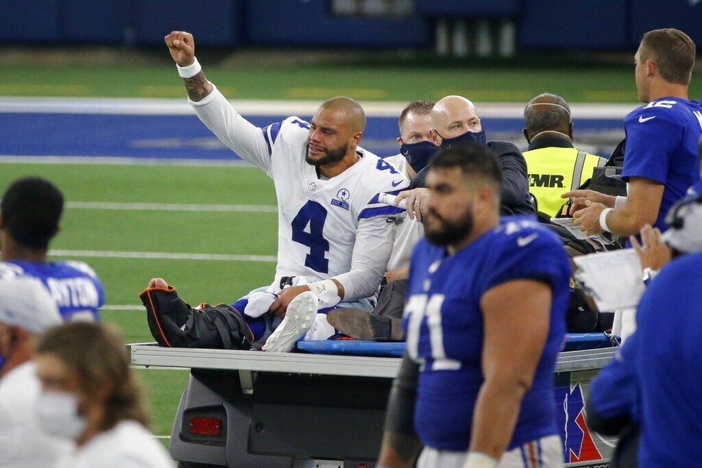 APTOPIX Giants Cowboys Football
